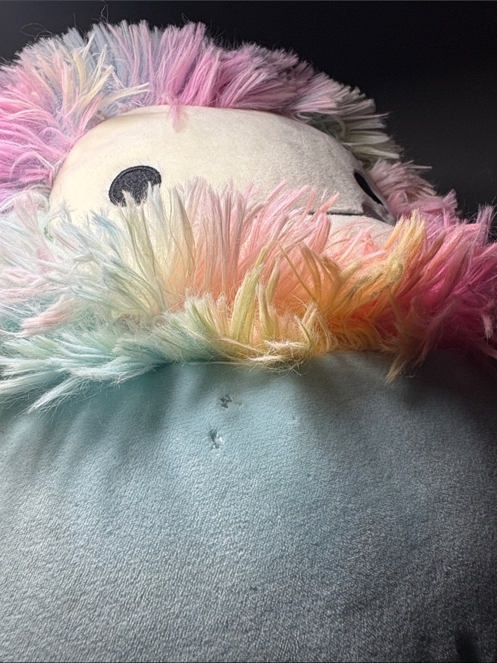Zozo the Bigfoot Fuzzy-Head Blue Body Squishmallow Toy BEE HAPPY🐝 - Picture 7 of 10